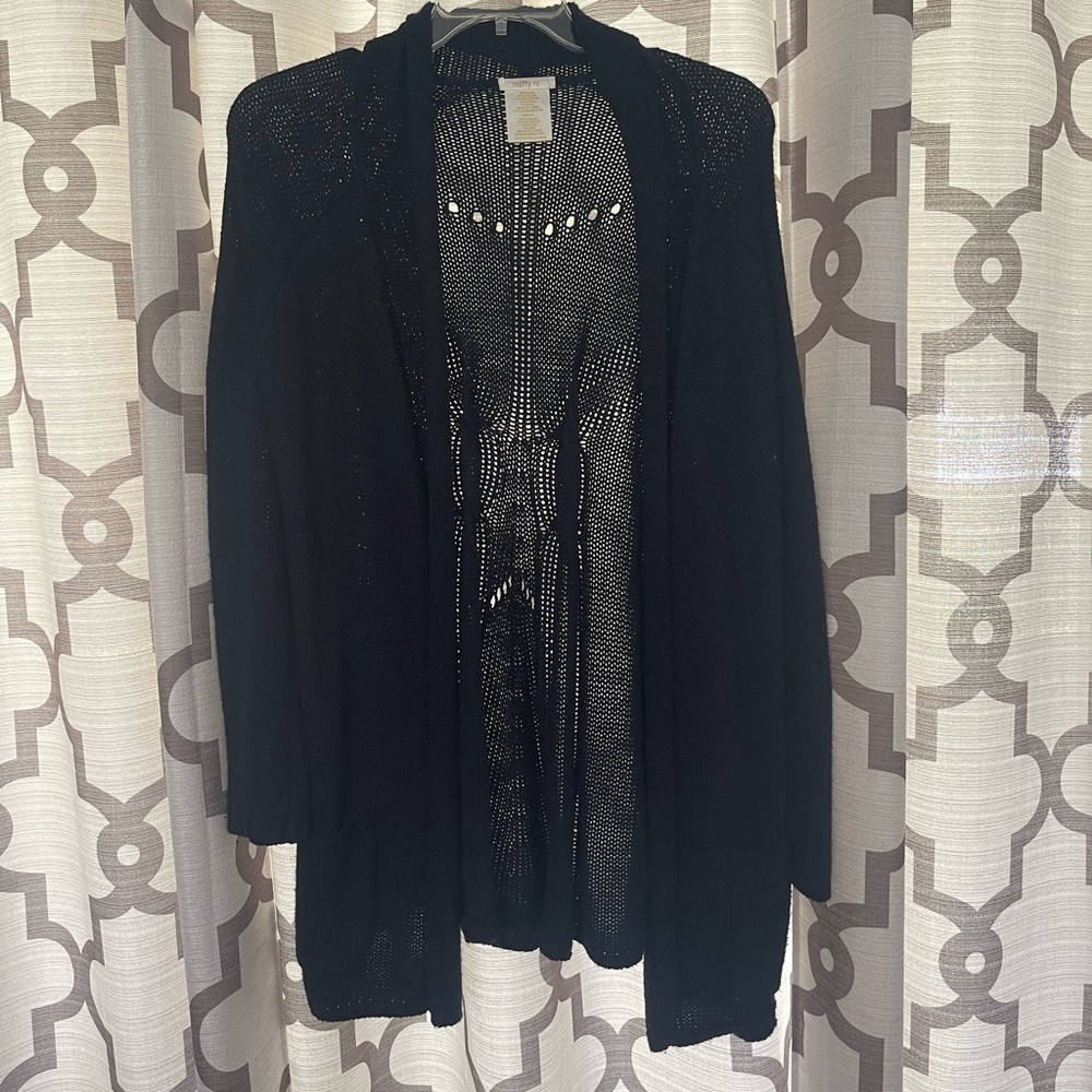 Navy blue cardigan size XL